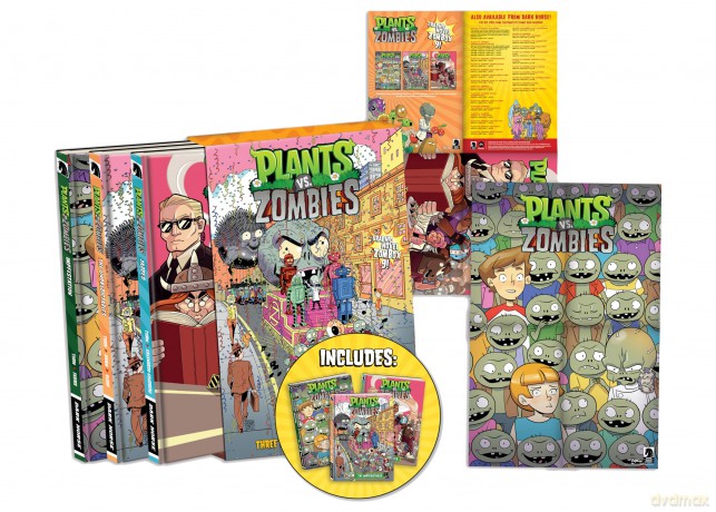 Plants vs. Zombies Boxed Set 9: Plants Vs Zombie: Impfestation / Plants Vs Zombies: the Unpredictables / Plants Vs Zombies: Zapped - Paul Tobin [KSIĄŻKA]