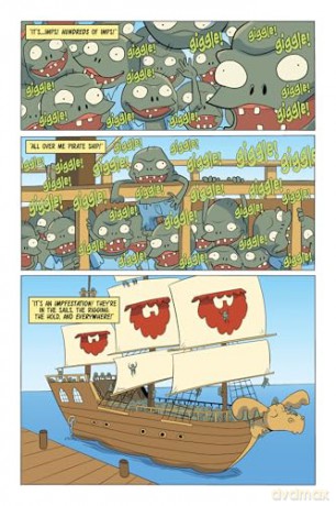 Plants vs. Zombies Boxed Set 9: Plants Vs Zombie: Impfestation / Plants Vs Zombies: the Unpredictables / Plants Vs Zombies: Zapped - Paul Tobin [KSIĄŻKA]