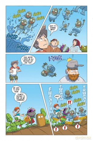 Plants vs. Zombies Boxed Set 9: Plants Vs Zombie: Impfestation / Plants Vs Zombies: the Unpredictables / Plants Vs Zombies: Zapped - Paul Tobin [KSIĄŻKA]