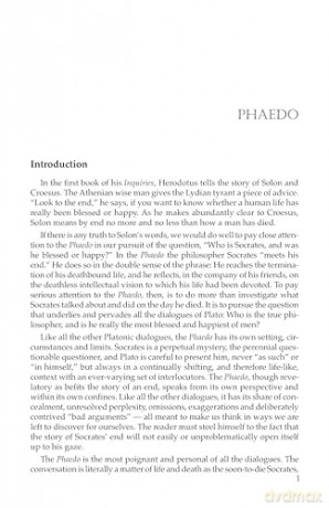 Plato's Phaedo (Focus Philosophical Library) - Eva Brann [KSIĄŻKA]
