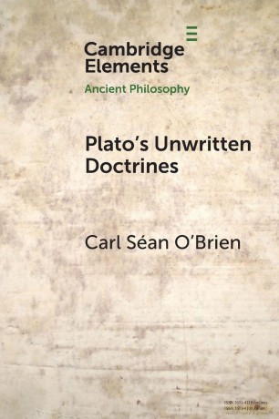 Plato's Unwritten Doctrines (Elements in Ancient Philosophy) - Carl Séan O'Brien [KSIĄŻKA]