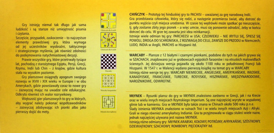 TEGRA Gra Chińczyk Warcaby [GRA]