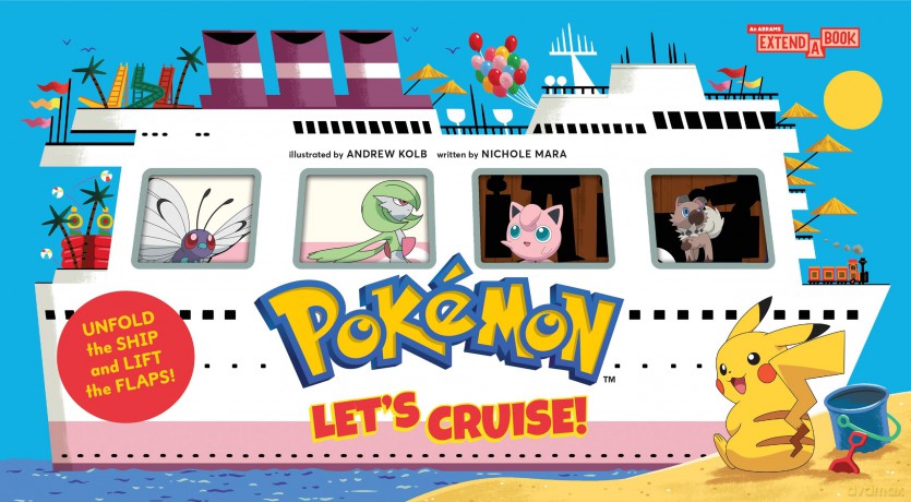 Pokémon All Aboard: Let's Cruise! (An Abrams Extend-a-Book): Let's Cruise! - Nichole Mara [KSIĄŻKA]
