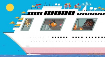 Pokémon All Aboard: Let's Cruise! (An Abrams Extend-a-Book): Let's Cruise! - Nichole Mara [KSIĄŻKA]