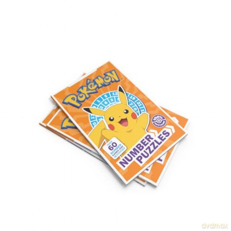 Pokémon Number Puzzles: New for 2026! A fun new puzzle book full of number games and activities, perfect for Pokémon fans aged 5, 6, 7, 8, 9! - Pokémon [KSIĄŻKA]
