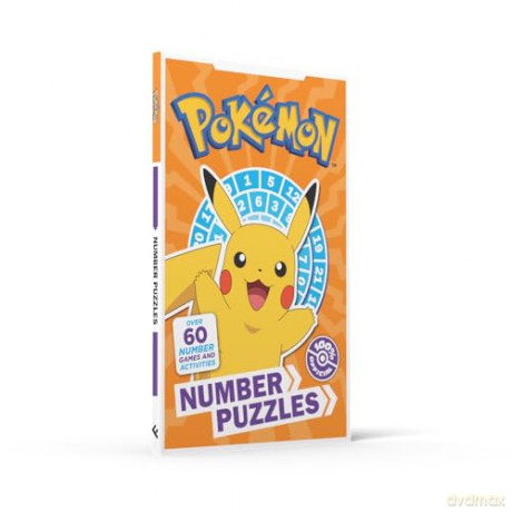 Pokémon Number Puzzles: New for 2026! A fun new puzzle book full of number games and activities, perfect for Pokémon fans aged 5, 6, 7, 8, 9! - Pokémon [KSIĄŻKA]