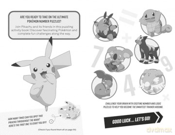 Pokémon Number Puzzles: New for 2026! A fun new puzzle book full of number games and activities, perfect for Pokémon fans aged 5, 6, 7, 8, 9! - Pokémon [KSIĄŻKA]
