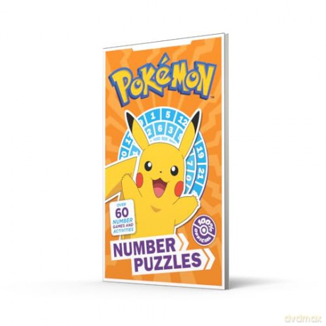 Pokémon Number Puzzles: New for 2026! A fun new puzzle book full of number games and activities, perfect for Pokémon fans aged 5, 6, 7, 8, 9! - Pokémon [KSIĄŻKA]