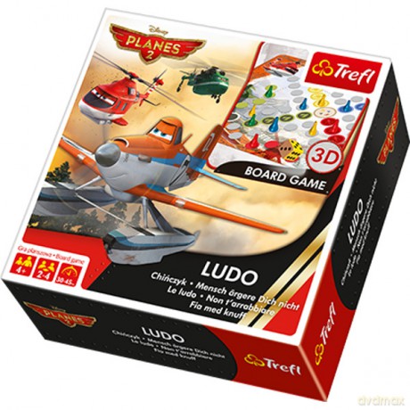 TREFL Gra Chińczyk Ludo Planes 2 3D [GRA]