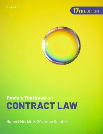 Poole's Textbook on Contract Law - Robert Merkin [KSIĄŻKA]
