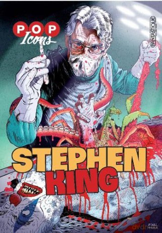 Pop Icons: Stephen King: A stunning graphic novel celebrating the works of literacy genius, Stephen King - Justine Niogret [KSIĄŻKA]