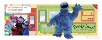 Pop-Up Peekaboo! Sesame Street Cookie Monster - Tori Kosara [KSIĄŻKA]