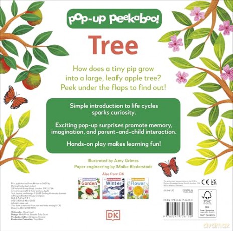 Pop-Up Peekaboo! Tree - Dk [KSIĄŻKA]