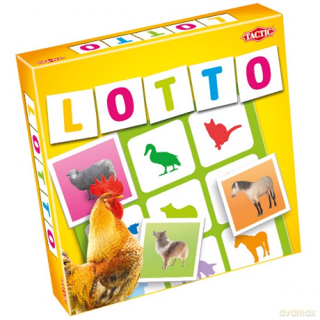 TACTIC Gra lotto zwierzęta z farmy [GRA]