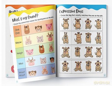 Preschool Activity Book: Brain Booster - Logical Reasoning Activity Book For Kids [KSIĄŻKA]