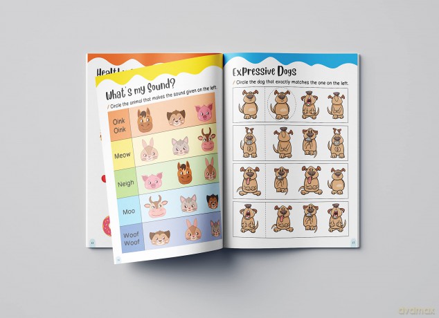 Preschool Activity Book: Brain Booster - Logical Reasoning Activity Book For Kids [KSIĄŻKA]