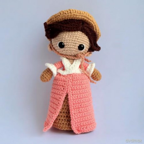 Pride and Prejudice Amigurumi: 12 Austen Characters to Crochet (Dover Crafts: Crochet) - Siobhán Eardley [KSIĄŻKA]