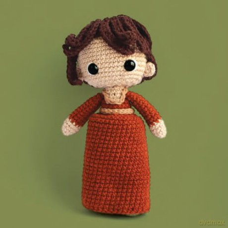 Pride and Prejudice Amigurumi: 12 Austen Characters to Crochet (Dover Crafts: Crochet) - Siobhán Eardley [KSIĄŻKA]