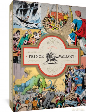 Prince Valiant Vols. 19-21 Gift Box Set - Hal Foster [KSIĄŻKA]