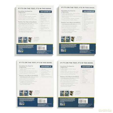 Princeton Review MCAT Subject Review Complete Box Set, 5th Edition: 7 Complete Books + 3 Online Practice Tests [KSIĄŻKA]