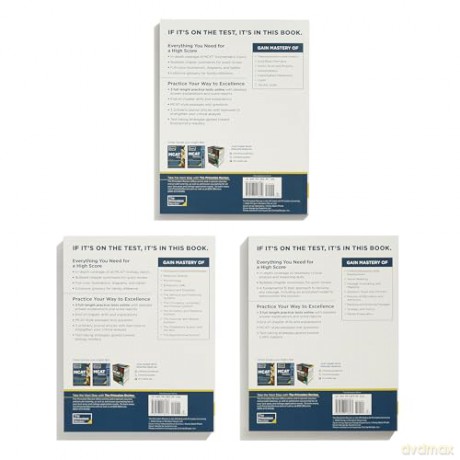 Princeton Review MCAT Subject Review Complete Box Set, 5th Edition: 7 Complete Books + 3 Online Practice Tests [KSIĄŻKA]
