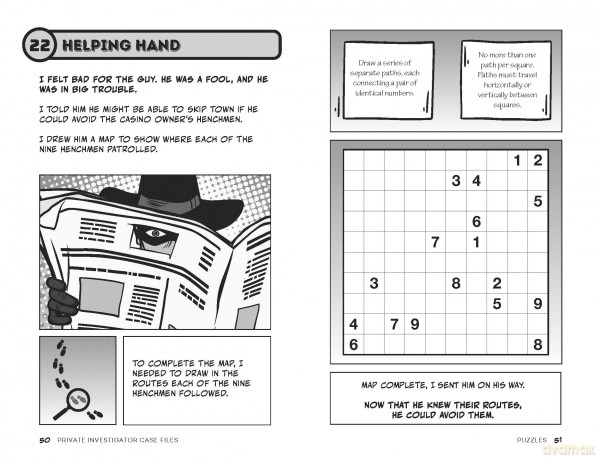 Private Investigator Case Files: Solve More Than 90 Hardboiled Puzzles - Gareth Moore PhD [KSIĄŻKA]