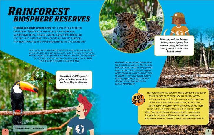 Protect Biosphere Reserves (Team Planet!) - Louise Spilsbury [KSIĄŻKA]