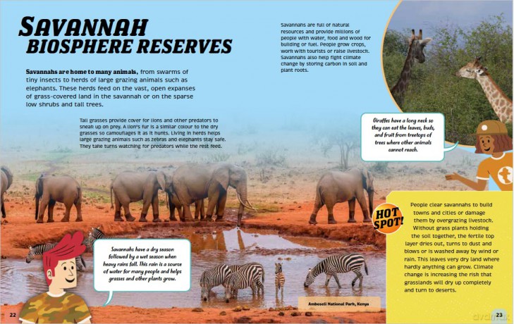 Protect Biosphere Reserves (Team Planet!) - Louise Spilsbury [KSIĄŻKA]