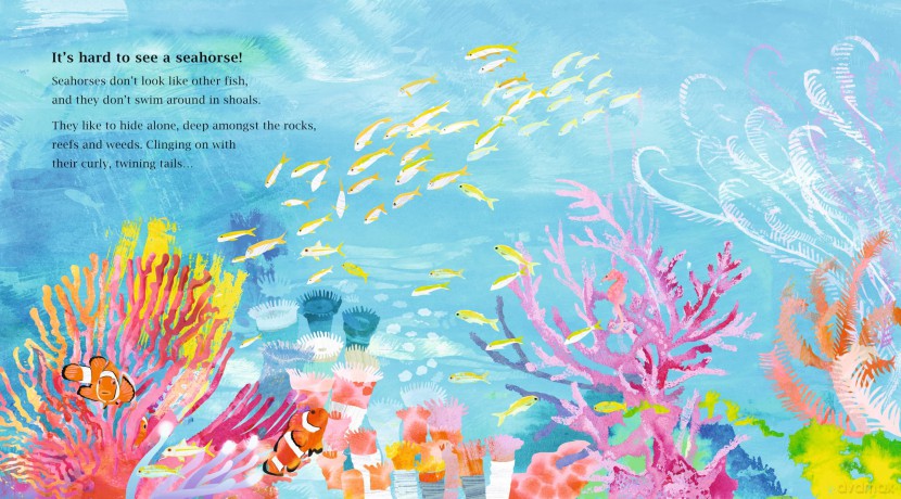 Protecting the Planet: The Secret World of Seahorses: A fact-filled picture book for animal-loving kids from bestselling zoologist Nicola Davies, perfect for ages 5-8 - Nicola Davies [KSIĄŻKA]