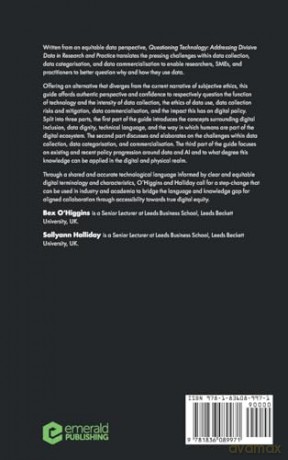 Questioning Technology: Addressing Divisive Data in Research and Practice (Emerald Points) - Bex O'Higgins [KSIĄŻKA]