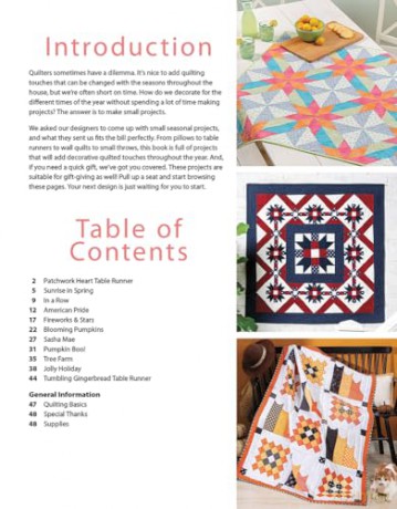 Quilted Projects for all Seasons: 11 great designs to stitch all year long - Annie's Quilting [KSIĄŻKA]