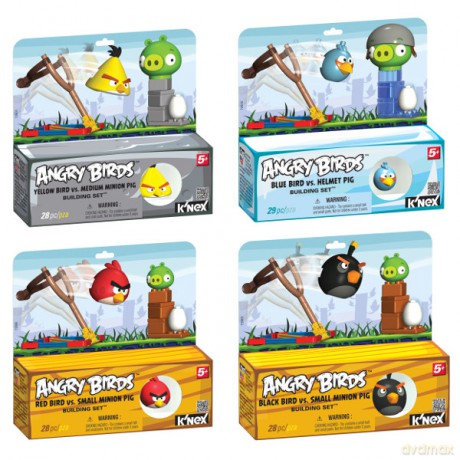 TACTIC Gra Angry Birds Knex [GRA]