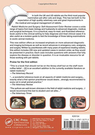 Rabbit Medicine and Surgery: Self-Assessment Color Review, Second Edition (Veterinary Self-Assessment Color Review Series) - Emma Keeble [KSIĄŻKA]