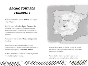 Racing Legends: Carlos Sainz: 101 Facts about Formula One - Maurice Hamilton [KSIĄŻKA]