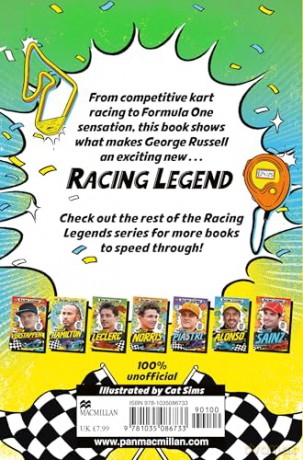 Racing Legends: George Russell: 101 Facts about Formula One - Maurice Hamilton [KSIĄŻKA]