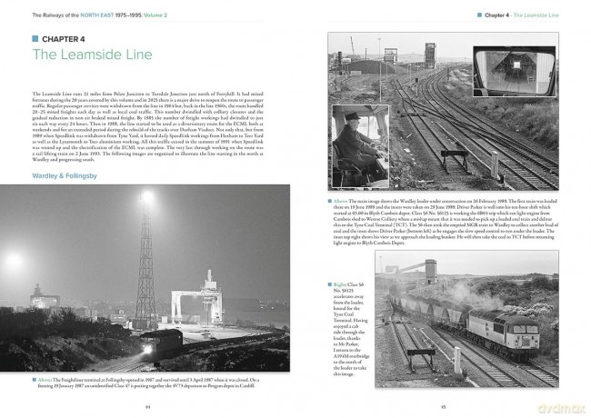Railways of the North East 1975-1995 Volume 2: South of the Tyne and County Durham - Michael Rhodes [KSIĄŻKA]