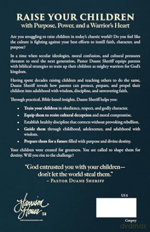 Raising Godly Warriors: Building Strong Families in Today's Culture - Duane Sheriff [KSIĄŻKA]