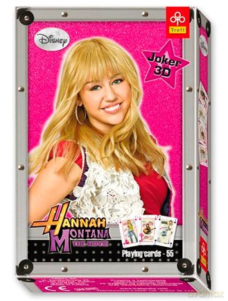 TREFL Karty 55 List Hannah Montana [KARTY]