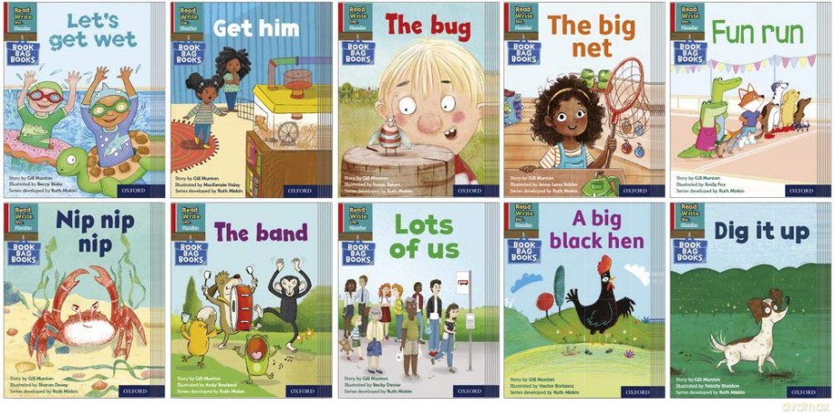 Read Write Inc. Phonics: Red Ditty Book Bag Books Mixed Pack of 100 (Read Write Inc. Phonics Book Bag Books) - Ruth Miskin [KSIĄŻKA]