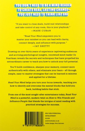 Read Your Mind: Proven Habits for Success from the World's Greatest Mind Reader - Oz Pearlman [KSIĄŻKA]