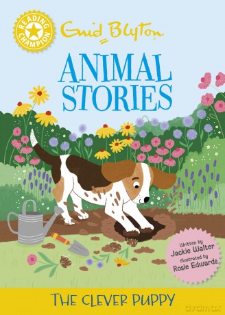 Reading Champion: Enid Blyton animal stories: The Clever Puppy: Yellow Band 3 - Jackie Walter [KSIĄŻKA]