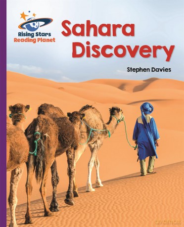 Reading Planet - Sahara Discovery - Purple: Galaxy (Rising Stars Reading Planet) - Stephen Davies [KSIĄŻKA]