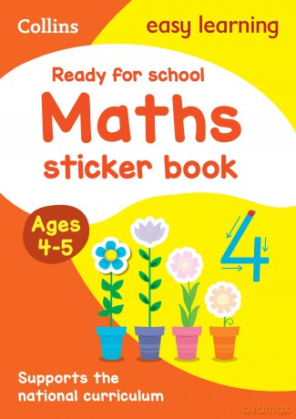 Ready for school: maths Sticker Book Ages 4-5 (Easy Learning) - Collins Easy Learning [KSIĄŻKA]