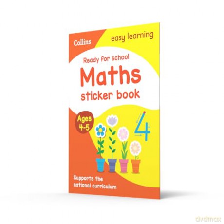Ready for school: maths Sticker Book Ages 4-5 (Easy Learning) - Collins Easy Learning [KSIĄŻKA]