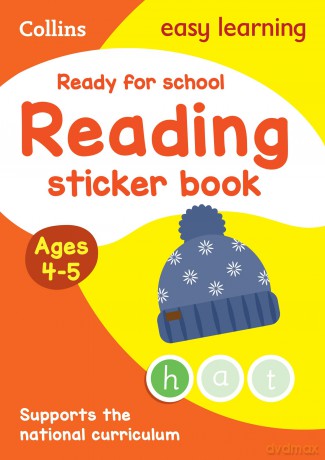 Ready for school: reading Sticker Book Ages 4-5 (Easy Learning) - Collins Easy Learning [KSIĄŻKA]