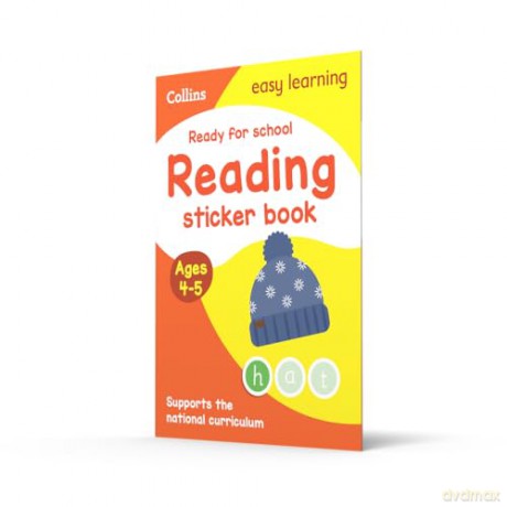 Ready for school: reading Sticker Book Ages 4-5 (Easy Learning) - Collins Easy Learning [KSIĄŻKA]