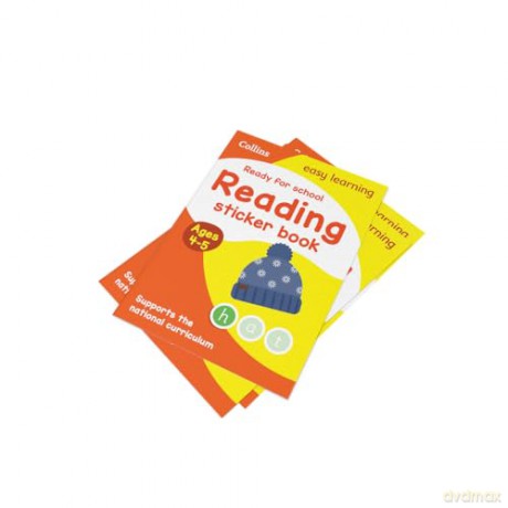 Ready for school: reading Sticker Book Ages 4-5 (Easy Learning) - Collins Easy Learning [KSIĄŻKA]