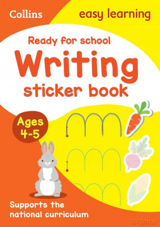Ready for school: writing Sticker Book Ages 4-5 (Easy Learning) - Collins Easy Learning [KSIĄŻKA]
