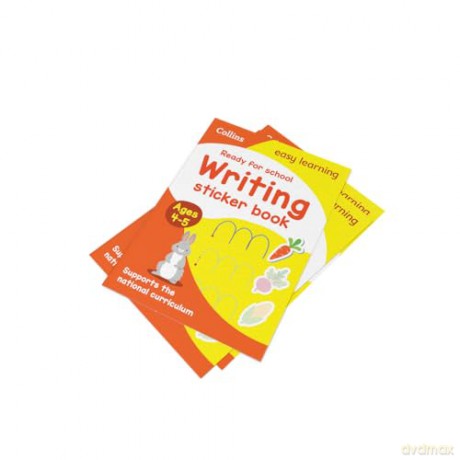 Ready for school: writing Sticker Book Ages 4-5 (Easy Learning) - Collins Easy Learning [KSIĄŻKA]
