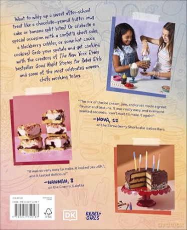Rebel Girls Make Desserts (Rebel Girls Cookbooks) - Rebel Girls [KSIĄŻKA]